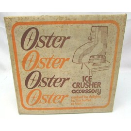 Oster Rare Vintage OSTER Ice Crusher Accessory Attachment Almond NOS New 1970s 80s