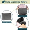 PAVILIA Travel Blanket and Pillow, Dual Zippers, Clip On Strap,