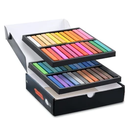 Artina Pasteo Pastel Chalk Set, Soft Pastel Colours in Studio Quality, Fine Chalk Pens, Soft Pastel Chalk for Art
