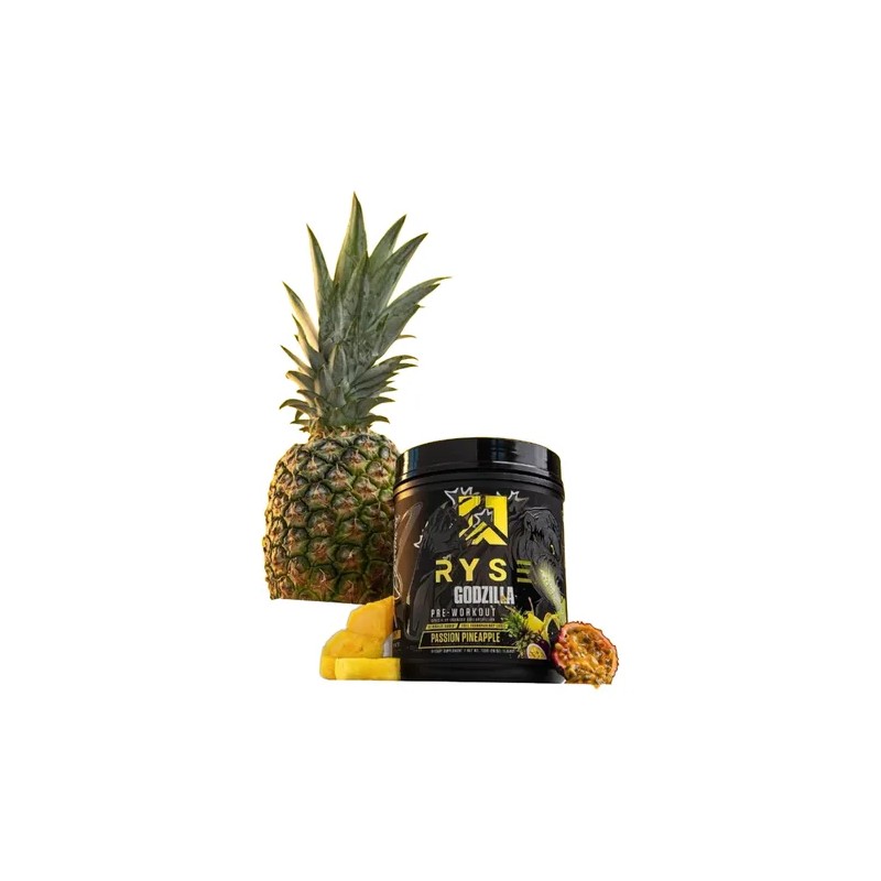 Ryse Godzilla Pre Workout Passion Pineapple 40 Servicios Passion Pineapple