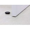EVI Herrajes Adhesive Door Stop, Black Lacquered Stainless Steel, Modern