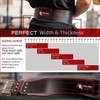 Dark Iron Fitness Dip Belt – Padded Leather Weight Lifting