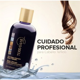 Shampoo Matizador Terramar Cabello Teñido Rubio/luces 250 Ml