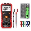 Smart Auto Range Digital Multimeter, Electrical Tester, 6000 Counts,Digital Auto