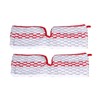 2PCS Microfiber Mop Cleaning Pad Mop Head Mopping Cleaning Cloth