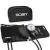 SCIAN Manual Blood Pressure Cuff - Aneroid Sphygmomanometer with European