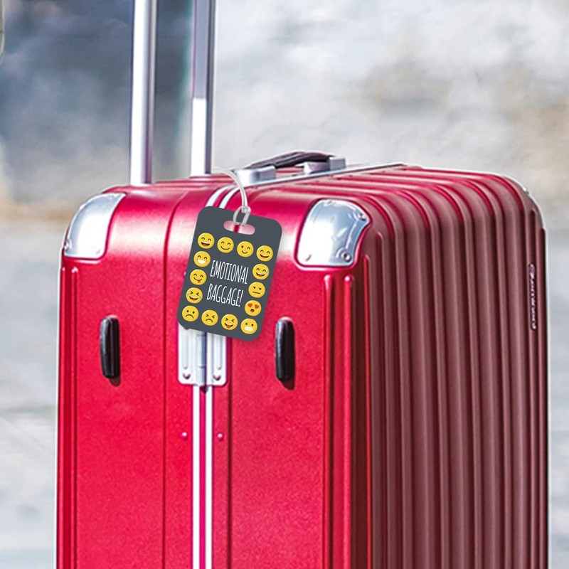 LT137 All Smiley's Emotional Baggage! Novelty Funny Unique Designer Gift