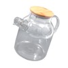 CIYODO 1.6l Glass Water Filter Kettle with Strainer Camping Kettle
