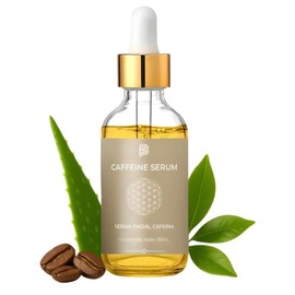 Suero Facial - Combate Ojeras - Extracto De Té Verde Y Aloe Vera - Cafeina - Niacinamida -35ml - Caffeine Serum - Beauty Freedom - Rápida Absorción - Skin Care