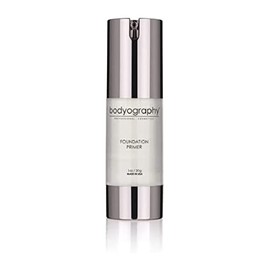 BODYOGRAPHY - Foundation Primer (Clear): Flawless Anti-Aging Salon Makeup Primer w/Vitamin E, A, Jojoba, Grapeseed Oil | Control Shine | Gluten-Free, Cruelty-Free, 1 oz.