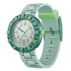 FLIK FLAK TIME TO DISCOVER Children's Wristwatch, green, Bracelet Type