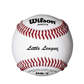 WILSON Youth League and Tournament Baseballs, A1074, SST, Little League, Tournament (One Dozen)