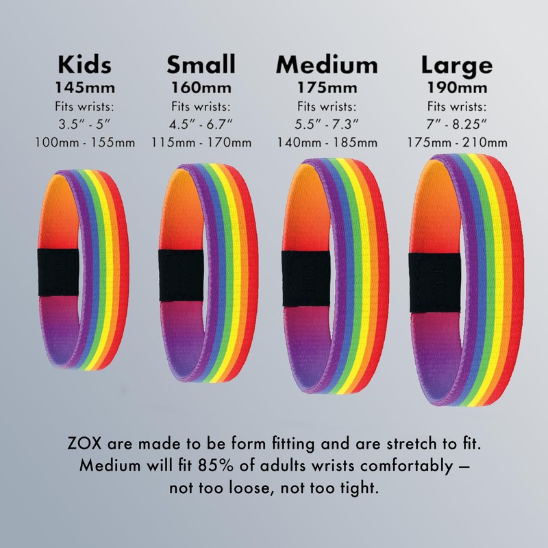 ZOX Bracelets — Love Wins | Stretchy Elastic Band with