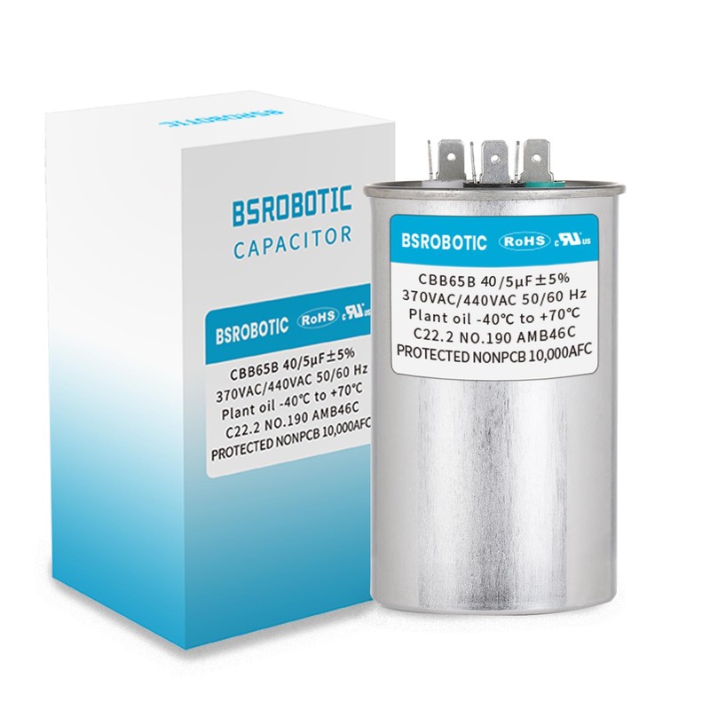40/5 440v CBB65B AC Capacitor - 40+5 uf ±5% MFD