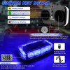 OPL5 Rechargeable Blue Emergency Roof Top Strobe Light Wireless Battery,
