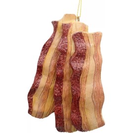 December Pets Bacon Food Christmas Tree Ornament