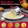 Minteem Large 15oz Potato Ricer, Heavy Duty Stainless Steel Potato