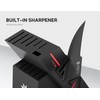 Knife Set - 15 PCS Kitchen Knife Set with Built-in