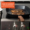 IMUSA 11-Inch PFAS Free Ceramic NonStick Grill Pan, Aluminum Griddle