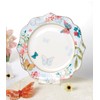 YBK Tech Bone China Dessert Plate/Salad Plate Ceramic Plate for