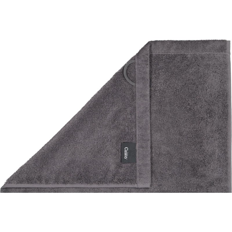 Cawö Hand towel, plain anthracite size 50x100 cm