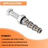 YMT Replace for SV08-30-0-N-00 Spool Valve, 3-Way, 4 GPM,for Size
