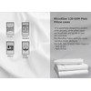 HOUSE OF THREADS White Pillow Cases 2 Pack - Premium