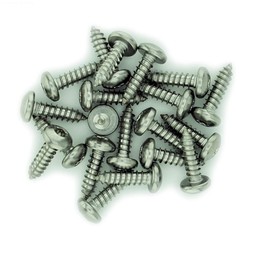 No.12 x 0.5 (5.5mm x 13mm) TX Pan Self-Tapping Screw - Stainless Steel (A2) (Pack of 20)