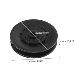 CORHAD 6pcs Durable Gym Cable Pulley Wheels Robust Bearing Pulley System for Cable Machines Home Gyms and DIY Garage Workouts