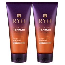 ryo Jayang Yunmo 9ex Hair Loss Care Root Strengthening Treatment, 2 bottles, 330ml / 자양윤모 9ex 탈모케어 모근강화트리트먼트, 2개, 330ml