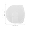 seeyouagan Game Disk Storage Case Shield Cover Protector BO Clear
