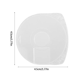 seeyouagan Game Disk Storage Case Shield Cover Protector BO Clear Replacement UMD Disk Case Shield Compatible with PSP1000/2000 Shell Replacement Compatible with PSP 1000 2000 3000