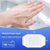 100 Count Transparent Film Dressing, Waterproof Bandages Post Surgical for