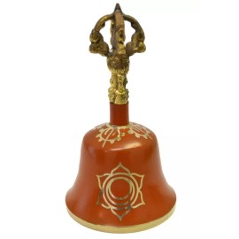 Thamel Mart Tibetan Buddhist Meditation Bell Sacral Chakra Color - Bell of Enlightenment