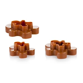 Tescoma Double-Sides Cookie Cutters Figures, 4 Sizes Delicia, Assorted, 20 x 15 x 4.5 cm