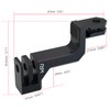 HSU 90 Degree Aluminum Vertical Bracket Adapter Elbow Mount for