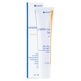 NAWA Lution Gel Hydrogel for Cleansing, Decontamination, Moisturising and Healing Acute and Chronic Wounds 40 g