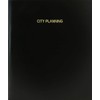 BookFactory City Planning Log Book/Journal/Logbook - 120 Page, 8.5''x11'', Black