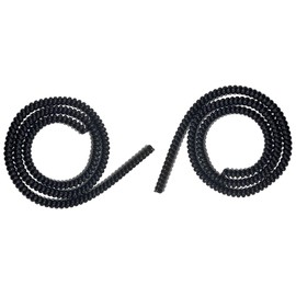 2 Pieces 100 cm Scooter Cable Protection Spiral Cable Tube Cable Spiral Cable Protection Hose Flexible Spiral Hose Cable Organisation E-Scooter Accessories Black