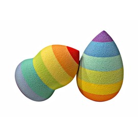 Rainbow Makeup Sponge/Makeup Applicator/Tear Drop Shape/Latex Free