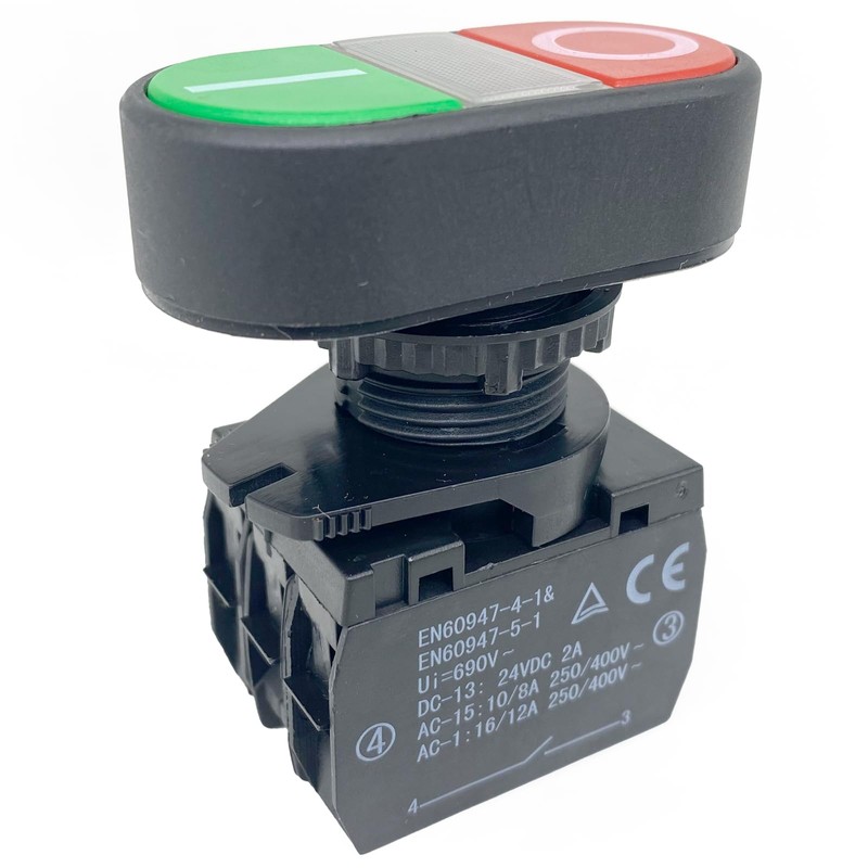 HY57 Illuminated Push Button Switch – 18A/125V 12A/250V SPST E195428