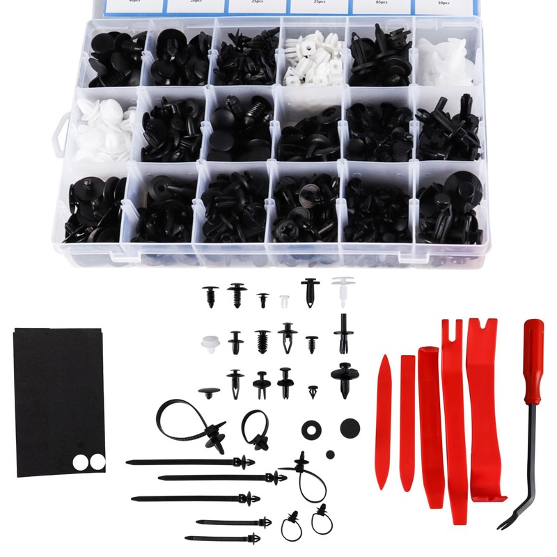 GIVIHGETI Car Tool, 716 Pieces Car Mounting Clips, Door Trim