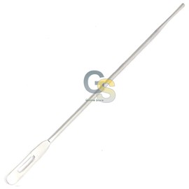 G.S 3 PCS Stainless Steel Probe with Eye 8" Veterinary Dental Instruments Best Quality