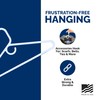 Super Heavy Duty Plastic Hangers, Made in USA, White Super