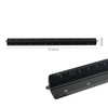 Architectural Ruler Aluminum Triangle Metric Scales 1:20 1:25 1:50 1:75