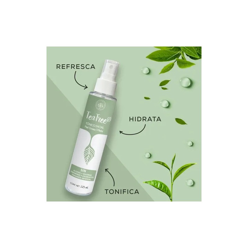Pack agua de lavanda, tónico tea tree y agua de