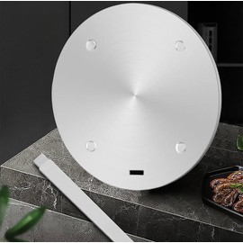 Generic Stainless Steel Heat Diffuser Plate, 9.45 inch, for Gas and Electric Stove Top, Silver