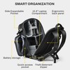 RaLeno Camera Backpack Bag, 22L+5L (Expandable Compartment) Waterproof Camera Case