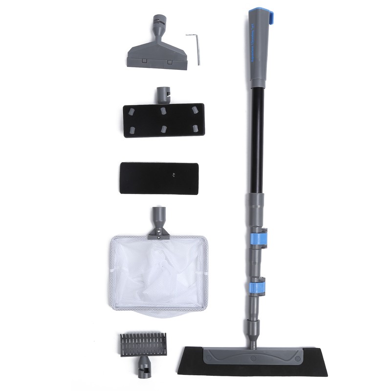 5 in 1 Aquarium Fish Tank Brush Long Handle Cleaning