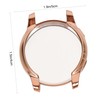 BIUDECO Anti-Scratched TPU Case for Transparent Plating Stylish Watch Shell